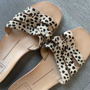 Dolce Vita Leopard sandals - size 6